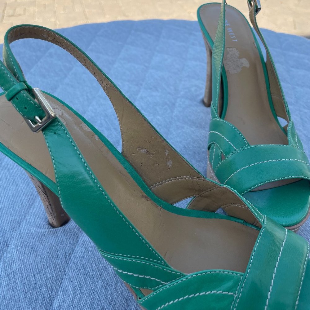COPY - Nine West Slingback Platform Sandal - Picture 9 of 11